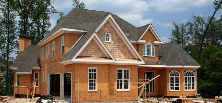 Financing a new home still under construction.